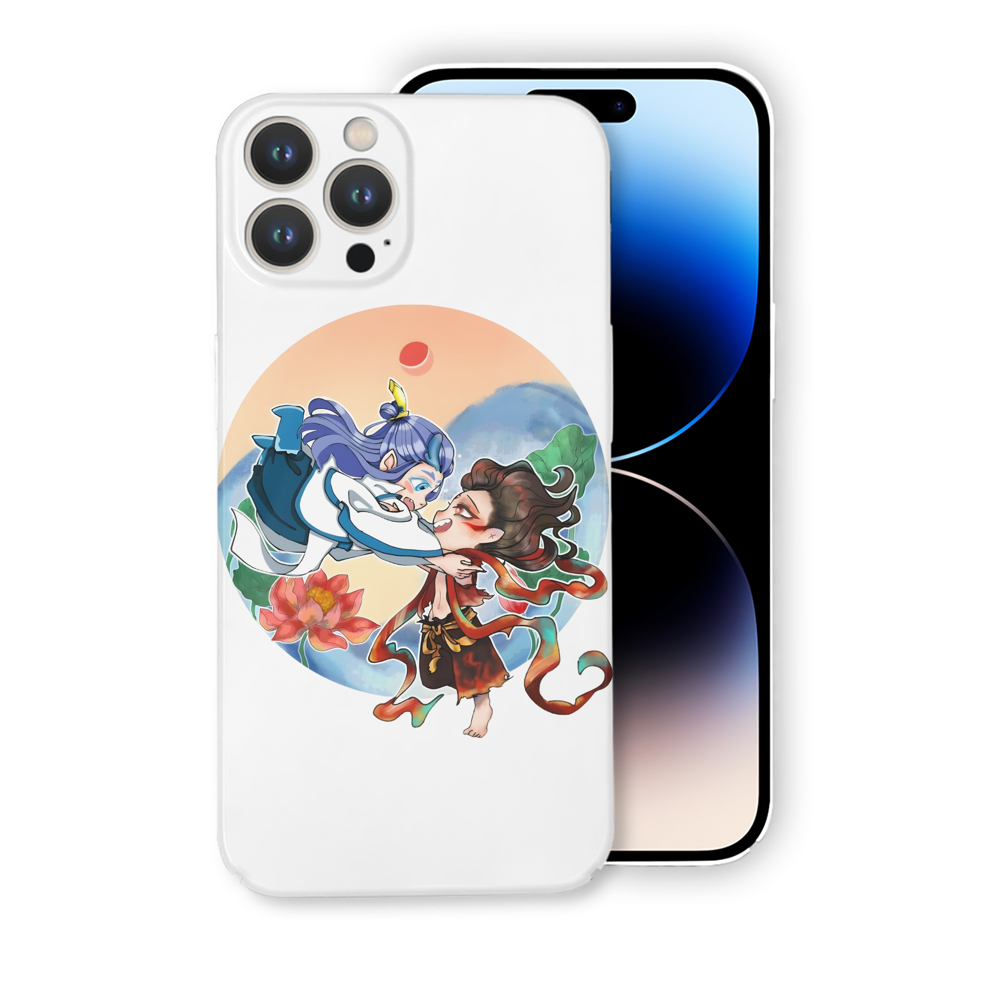 （画像用） Ne Zha 2 ナタ 魔童の大暴れ 【iPhone 14シリーズ対応】ハードケース
